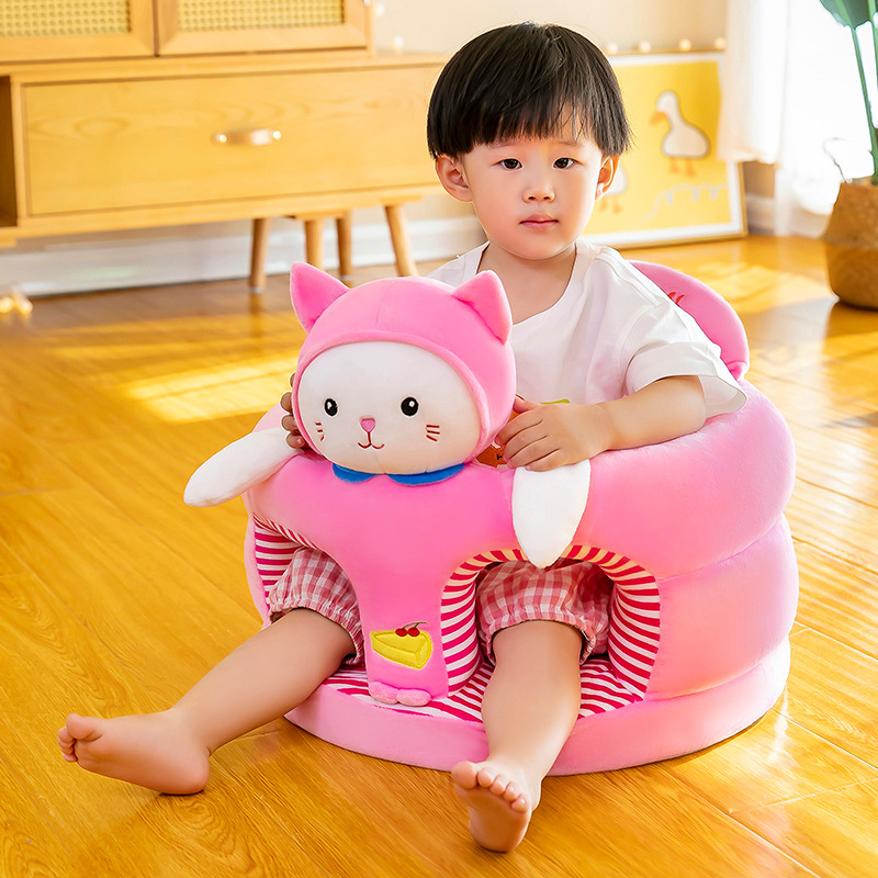 Baby Learning Chair Anti-rollover Baby Sofa 3-18 Months Training Chair Sitting and Learning Artifact Release Hands