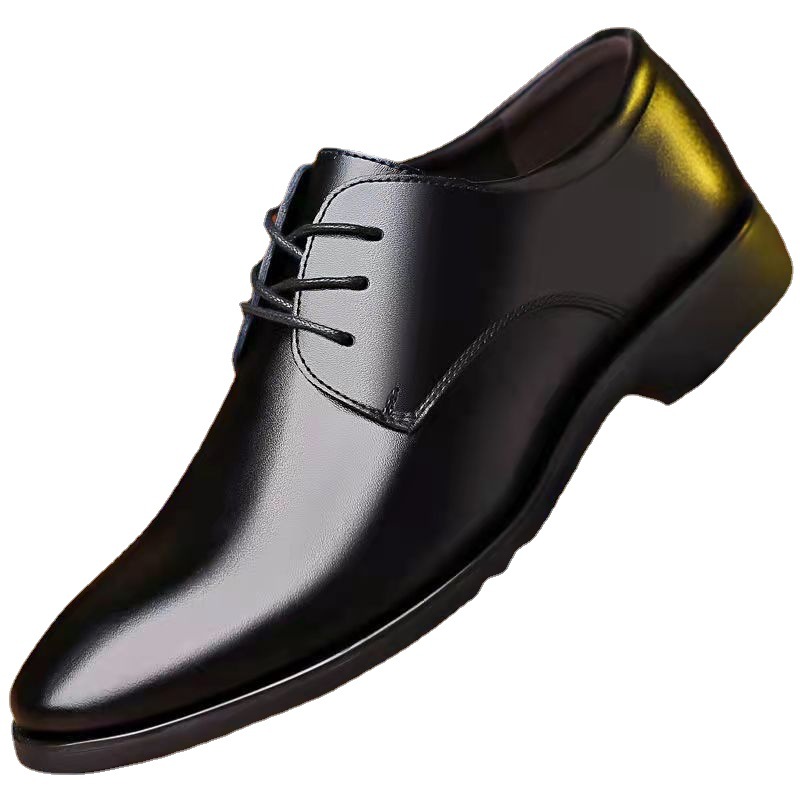 Spring and Autumn British Casual Business Dress Shoes Men's Shoes Inner Height Increase Shoes Wholesale Shoes Casual Shoes Suit