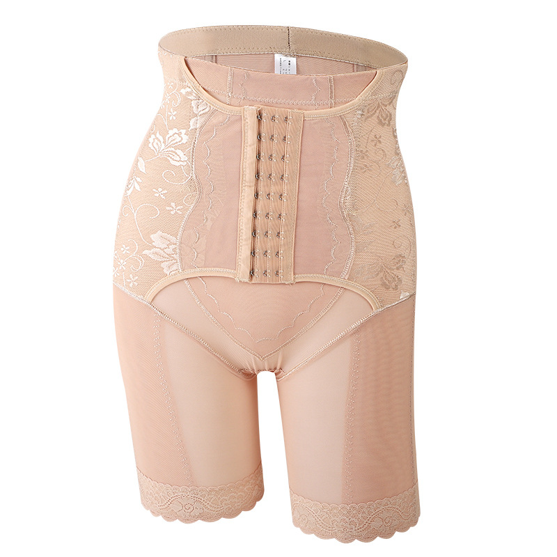 Postpartum Lace High Waist Body Shaping Pants_voghion.com