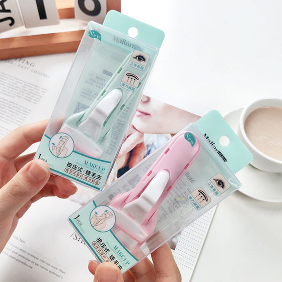Marion press type eyelash clip does not clip eyelid long-lasting curling shape wide-angle sunflower eye eyelash device