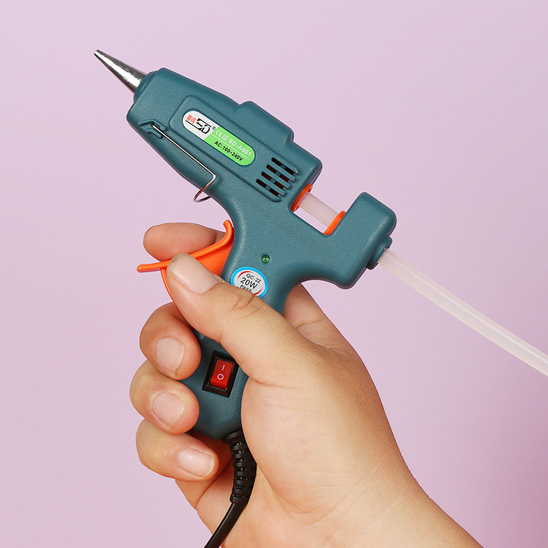 Shake the same hot melt glue gun constant temperature glass glue sealant structural glue hand-made diy kindergarten