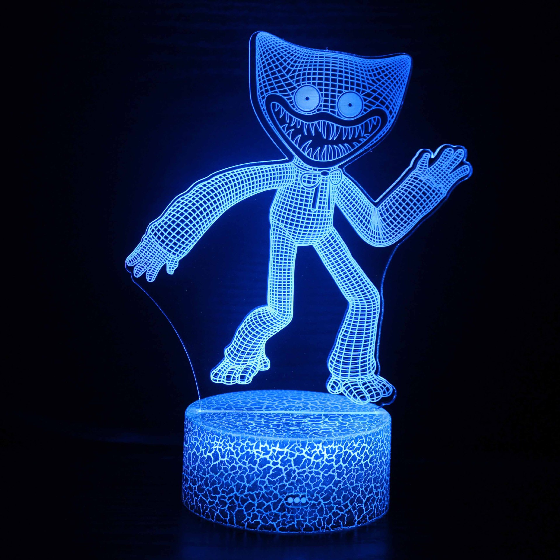 Cross-border Cartoon Cartoon Series 3D table lamp LED headlamp creative gift visual colorful night light
