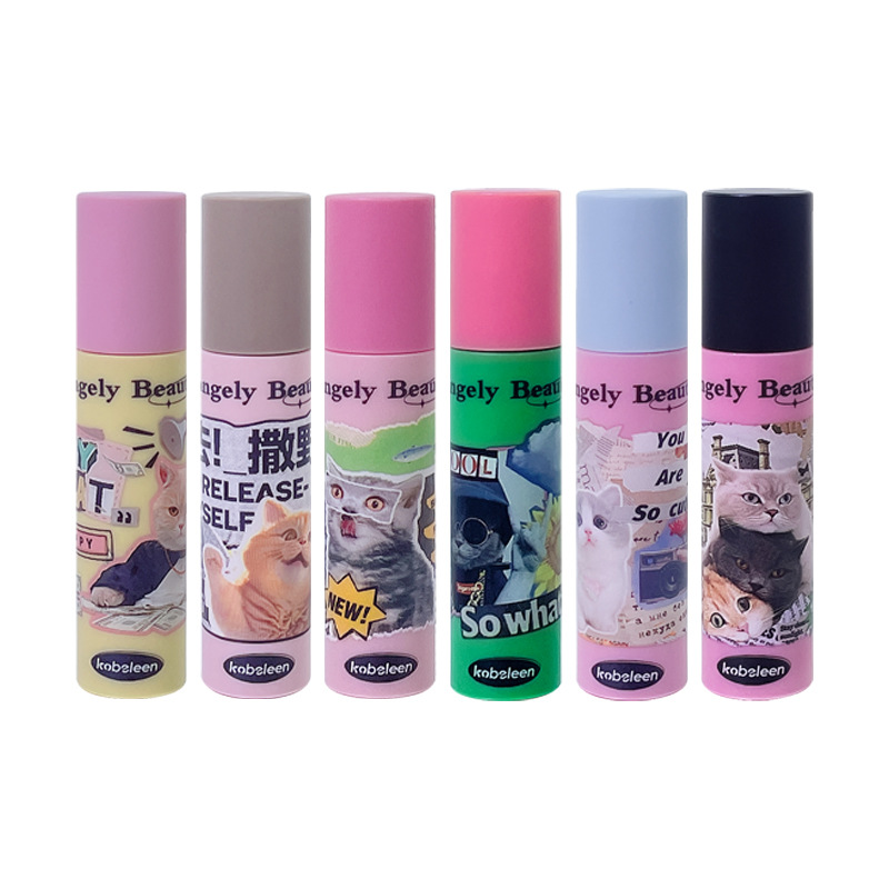 kobeleen Fun Lip Glaze Velvet Fog Matte Cartoon Lip Cheek Dual-use White Lipstick Girl Lip Mud Wholesale