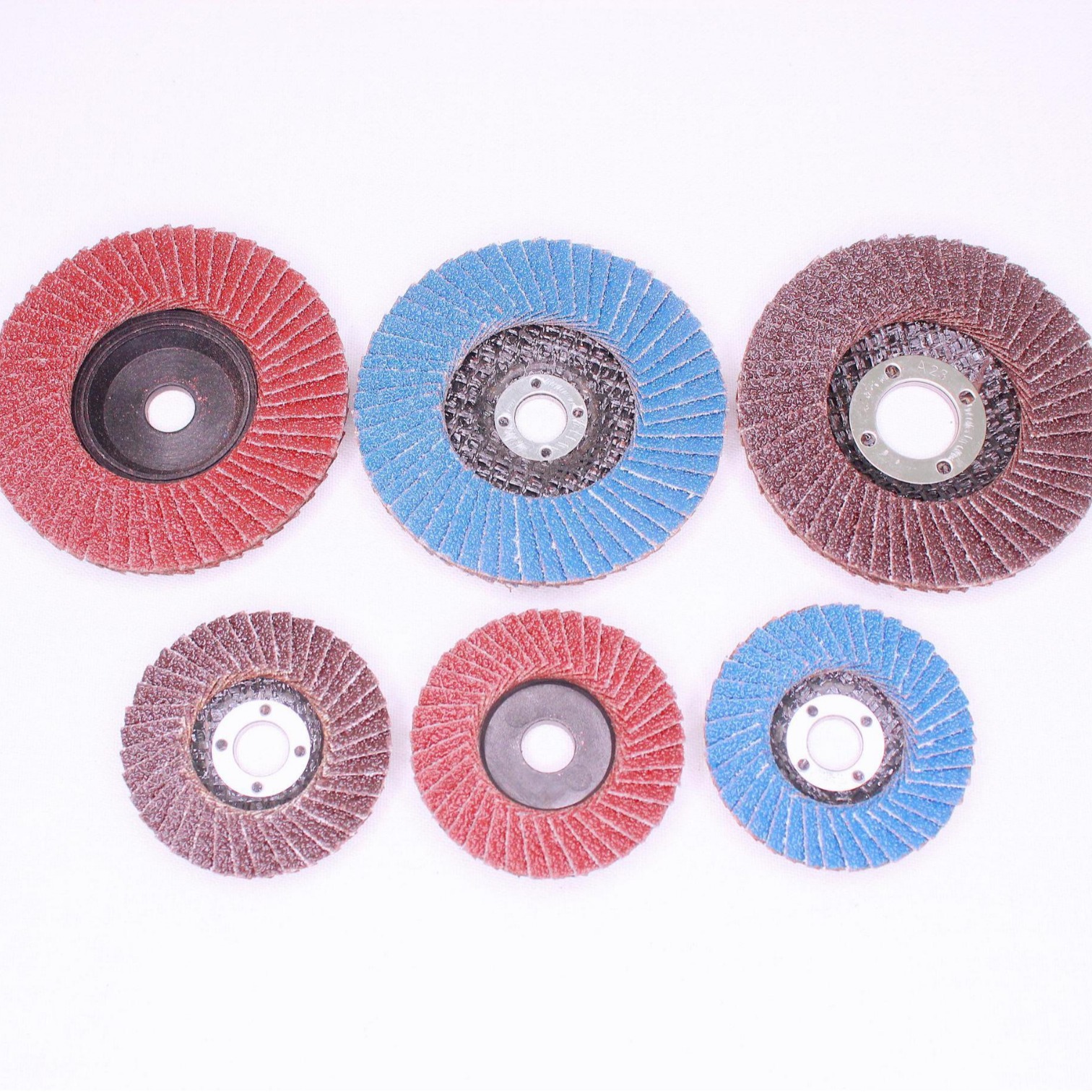 2 inch 50 small hundred page wheel pneumatic angle grinder grinding and polishing mini hundred blade source factory direct supply black blue sand