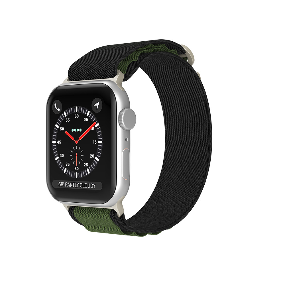 For Apple 8 Generation Ultra Official Same Strap Alpine Loop Nylon Strap iwatch Strap Hot Melt Adhesive