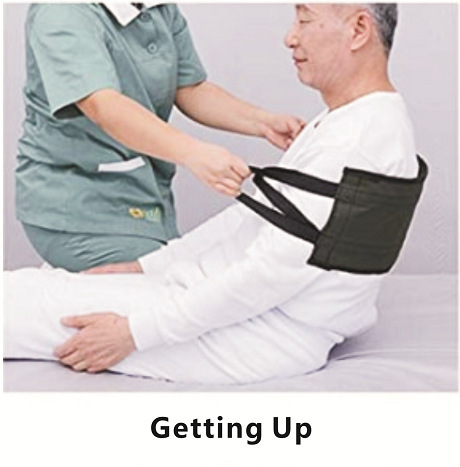 Cross-border new products patients elderly get up auxiliary belt transfer belt shift belt transfer belt through bed belt reinforcement nursing belt