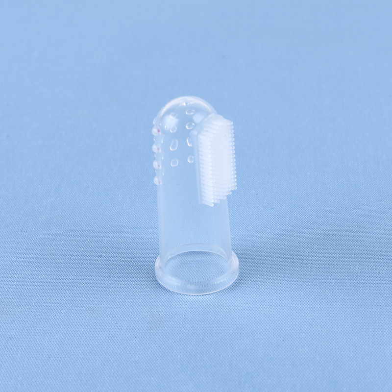 Finger Set Toothbrush Baby Silicone Finger Set Toothbrush Set Baby Tongue Coating Cleaning Finger Set Toothbrush Box