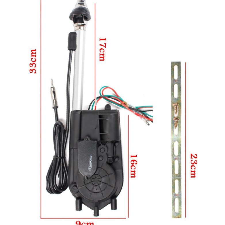 Car telescopic antenna car signal electric antenna car automatic radio antenna remote control lifting automatic antenna