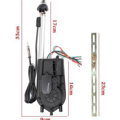 Car telescopic antenna car signal electric antenna car automatic radio antenna remote control lifting automatic antenna