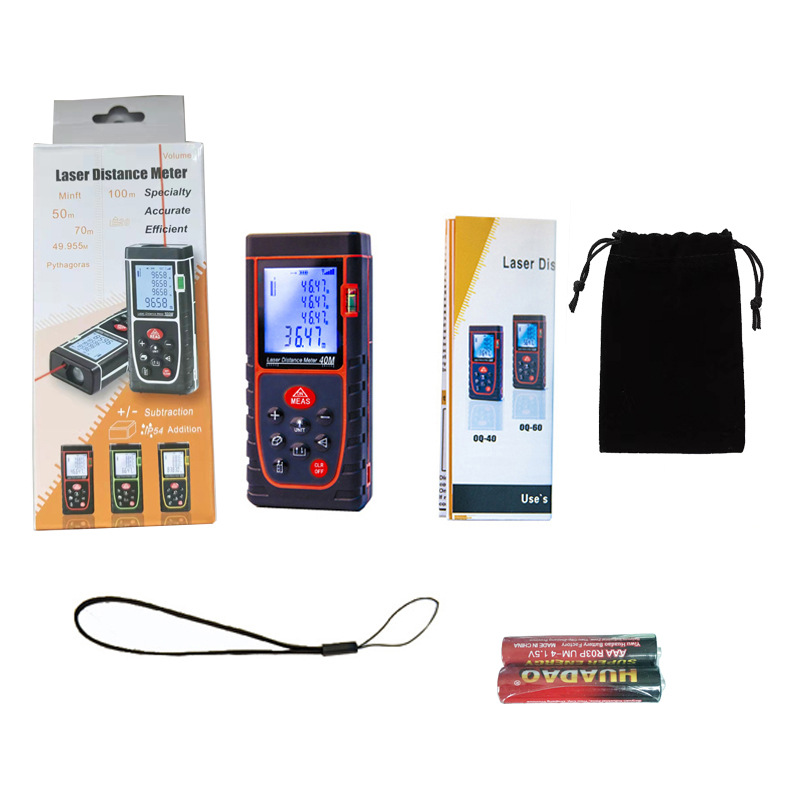 Aoqi range finder cross-border supply infrared laser ruler electronic ruler measuring instrument portable laser range finder