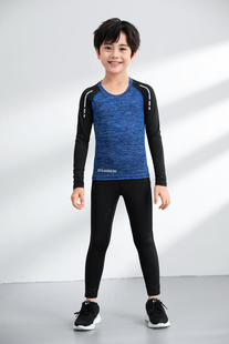 Children's long sleeve quick-drying tights tights set wholesale group purchase printable printing number MJ857 +311#