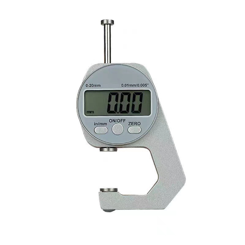 Electronic digital display thickness gauge thickness gauge caliper paper sheet gauge flat tip thickness gauge
