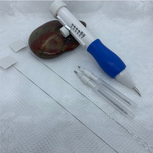 Russian embroidery poking needle poking tool embroidery needle stacking embroidery needle Russian three needle DIY handmade tool