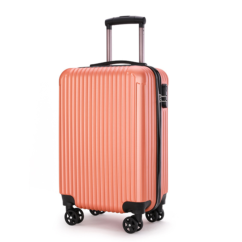 Factory wholesale gift trolley case 20 inch password lock luggage universal wheel men's and Women's Student password box suitcase