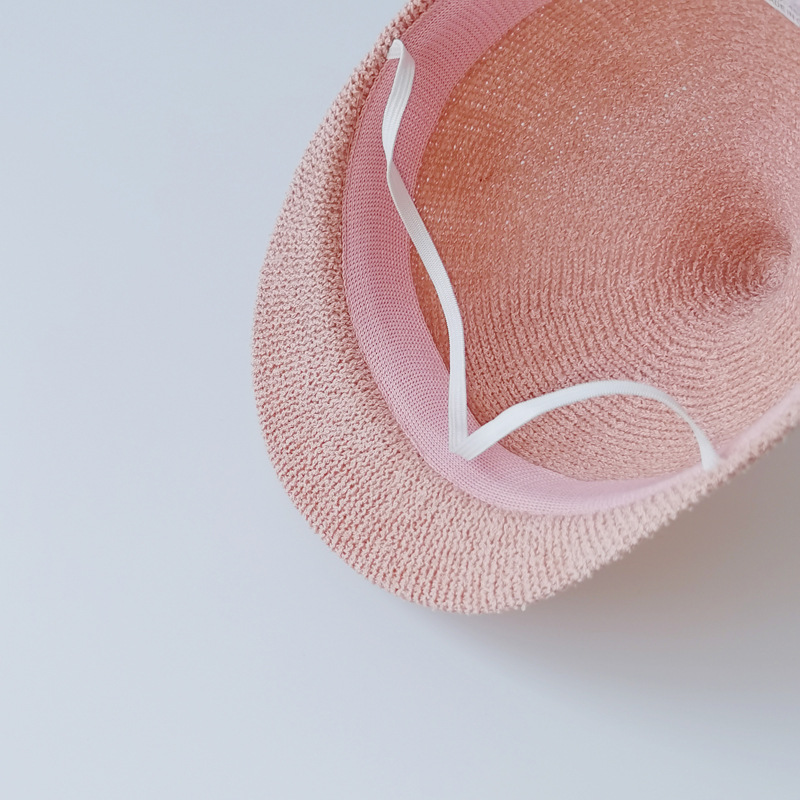 Cappello per bambini One Pan, stile coreano, traspirante, con ciuccio, parasole, protezione solare, cappello fresco per bambini_voghion.com