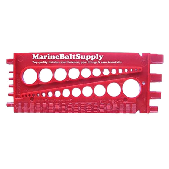 Cross Border Multifunctional Portable Screw Nut Gauge Measuring Ruler Nut Bolt Thread Gauge Batch