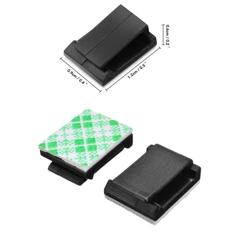 Driving recorder wiring buckle 3M adhesive self-adhesive cloth clip fixed light strip light bar fixing seat line buckle