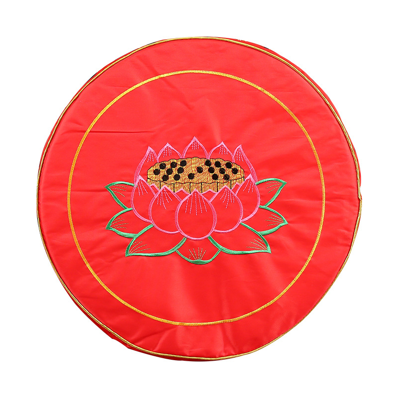 Wholesale Futon Cushion Household Knocking Big Head Lotus Futon Kneeling Mat Temple Worship Mat Round Worship Mat