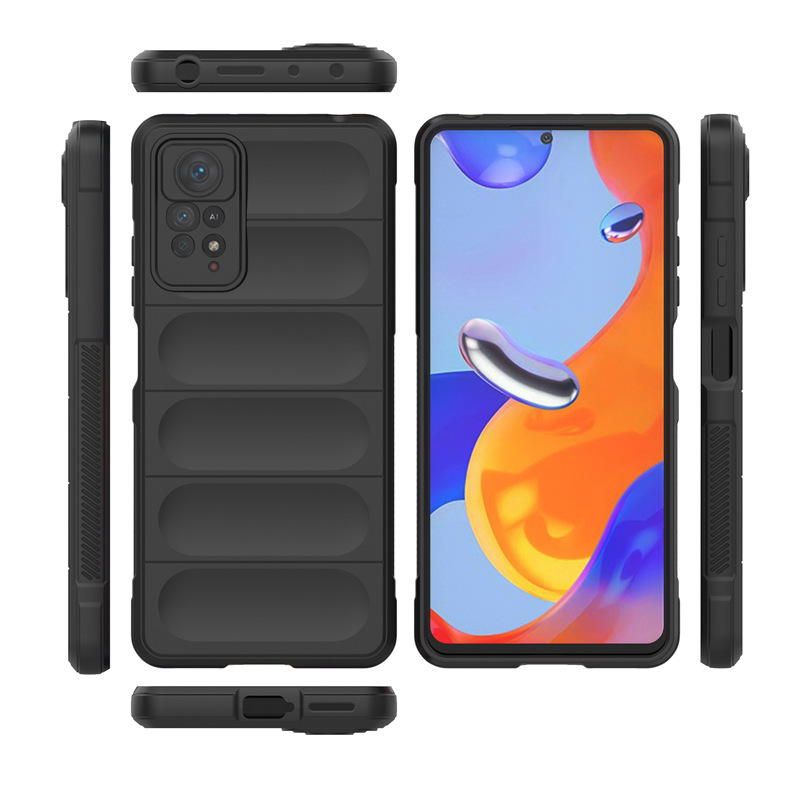 Anti-fall Mobile Phone Case for Red Rice Note12 Pro Magic Shield poco x5 pro Fine Hole TPU Protective Case