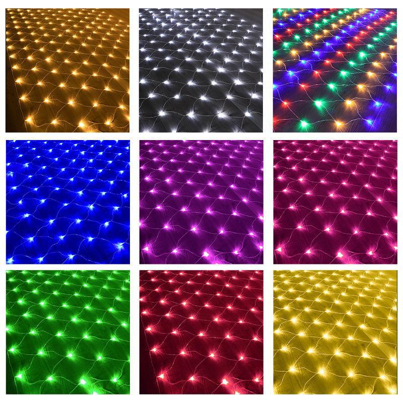 Factory wholesale fishing net Lights Lights led flashing lights string lights decorative lawn shrubs outdoor waterproof room layout