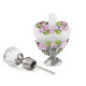 1; Butterfly White 5ml; Glass Metal