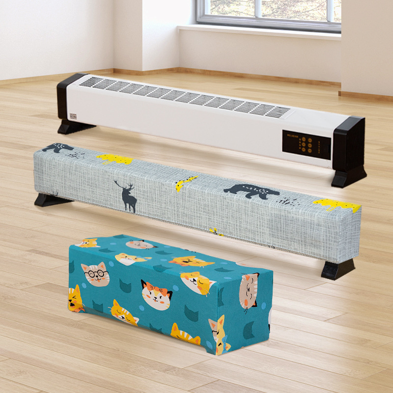 Skirting Heater Dust Cover Protective Cover Electric Heater Dust Cover Fabric Skirting Cover Dust Cover