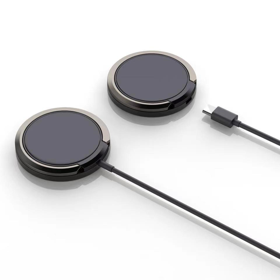 C11 mobile phone holder wireless charging magnetic suction wireless charging is suitable for Apple mobile phone fast magnetic suction wireless charger
