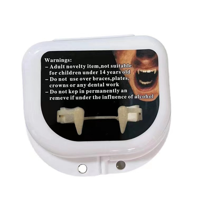 Halloween vampire zombie teeth cosplay masquerade props bloody dentures party