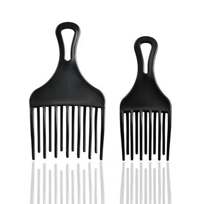 Shashi official double-layer wave comb vintage oil head fluffy hair comb men's black hair comb 50100