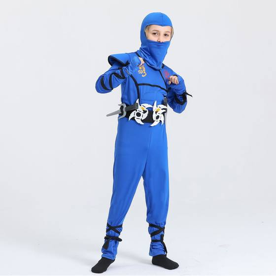 cosplay Halloween Costume Kids Ninja Costume Muscle Suit Samurai Ninja Kids Ninja Show Costume