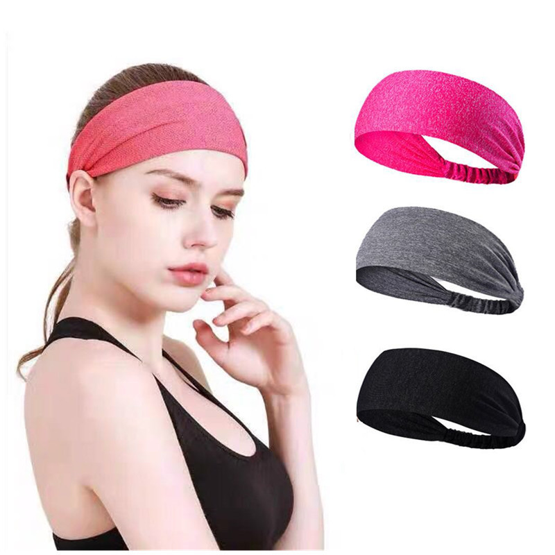 New multi-color sports hair band yoga running fitness antiperspirant headscarf sweatband face wash hair band headband