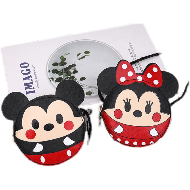Children's Messenger Bag Small Bag Cute Cartoon Little Girl Accessories Bag 2023 New All-match Coin Purse for Boys and Girls
