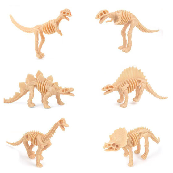 Dinosaur skeleton model archaeological excavation dinosaur fossil simulation dinosaur keel Tyrannosaurus Stegosaurus Triceratops wholesale