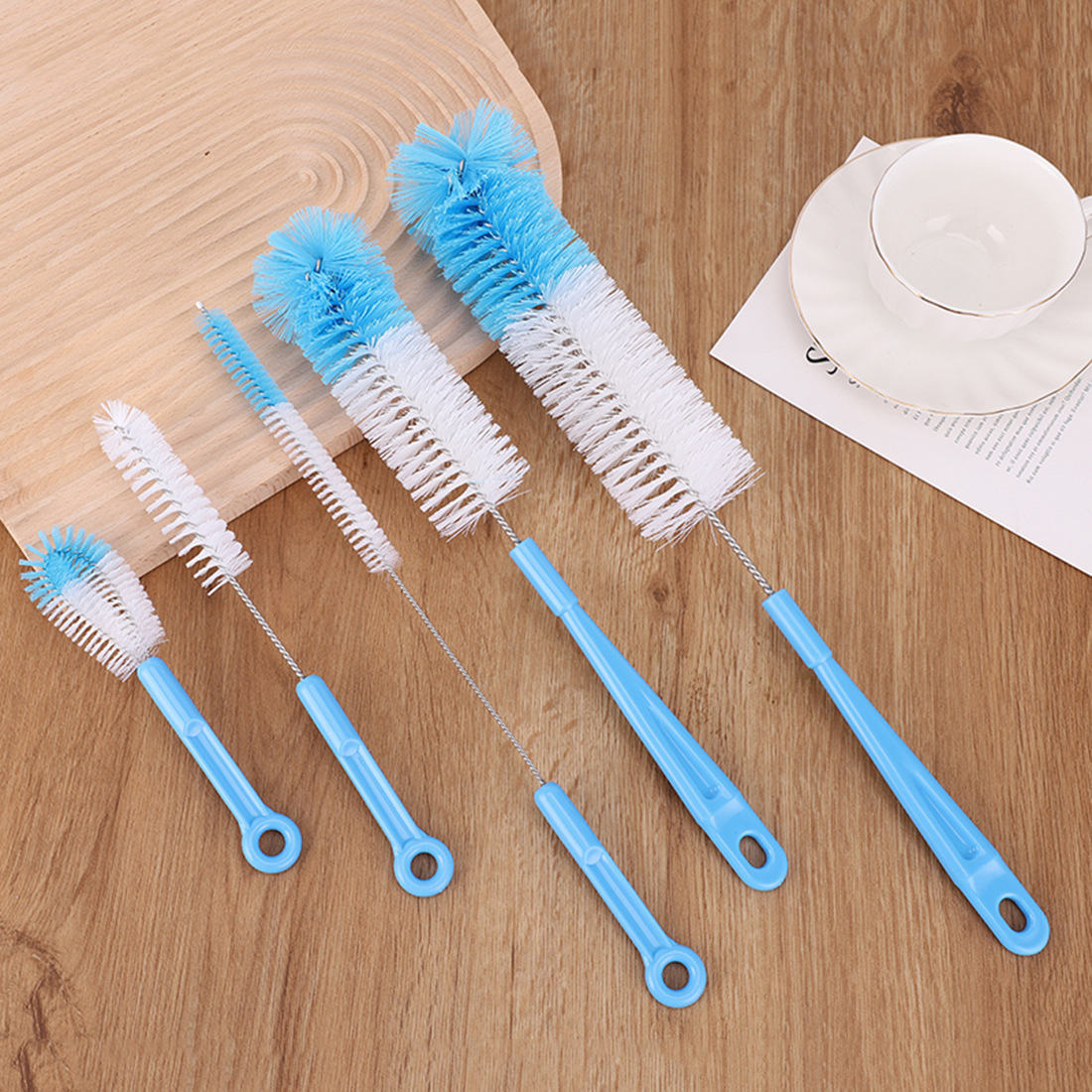 New test tube cleaning sponge brush long handle glass cleaning cup brush simple bottle brush manufacturers in stock direct supply