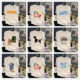 Pure Cotton T-Shirt 2023 Trendy Brand Sports New Men's Loose plus size Crewneck Printed Internet Celebrity Base Top
