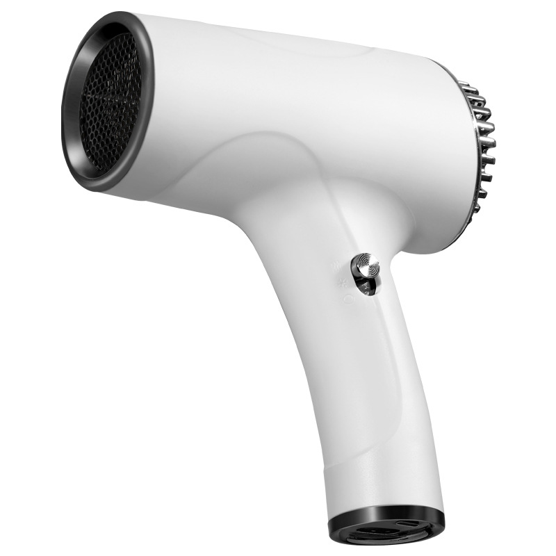 Wireless Rechargeable Hair dryer household high-speed anion hair dryer high-power bladeless hair care quick-drying hair dryer