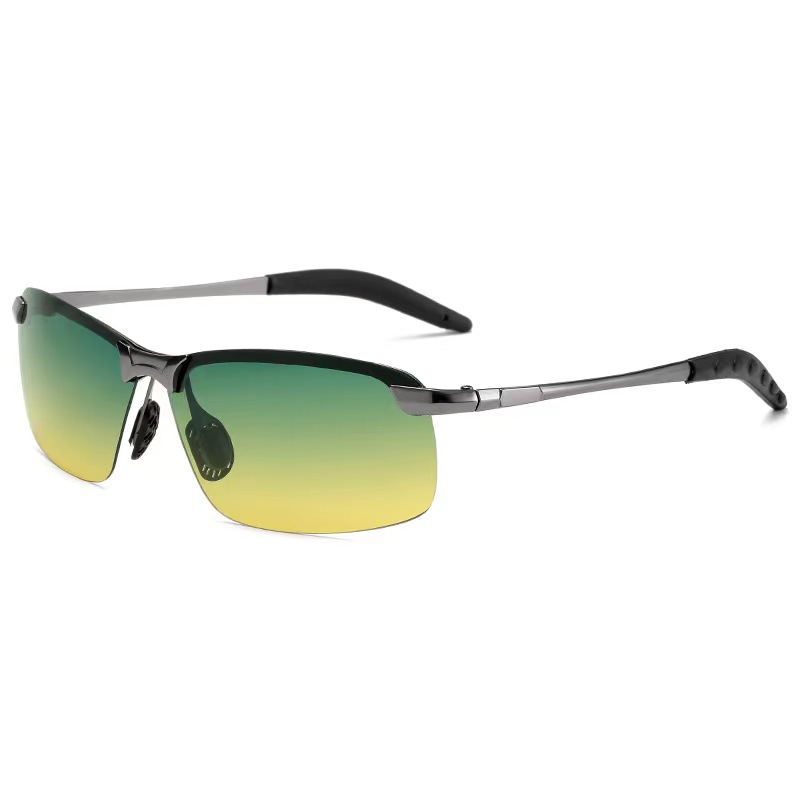 Gun frame metal day and night yellow and green piece