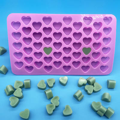 Cross-border 55-piece love mini silicone mold non-stick chocolate DIY cake accessories silicone cake mold