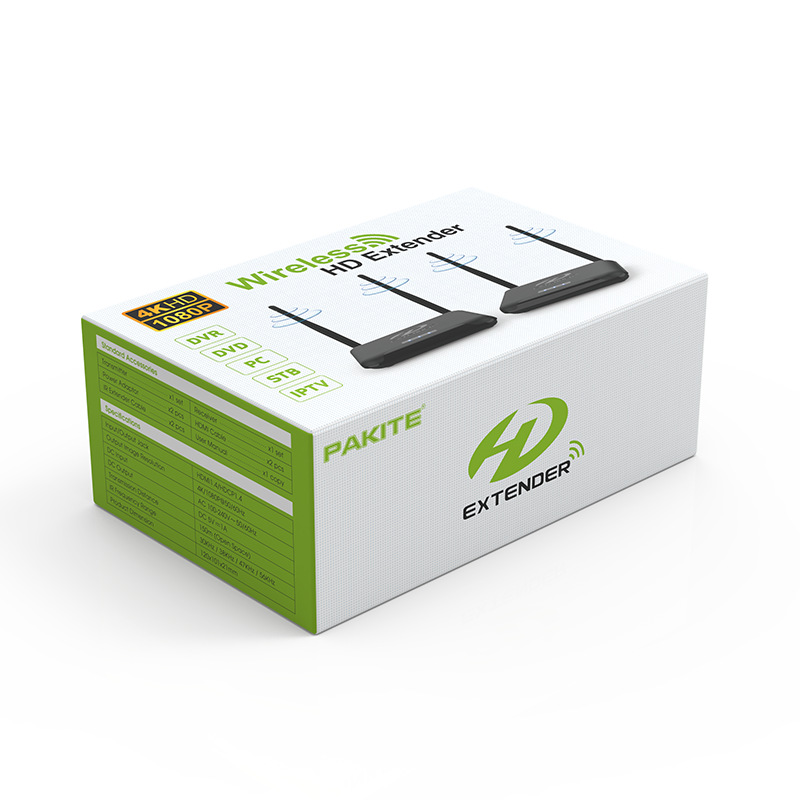 PAKITE Paqi HDMI HD Wireless Audio and Video Transmitter Wireless Image Transmission Video Extender PAT-850