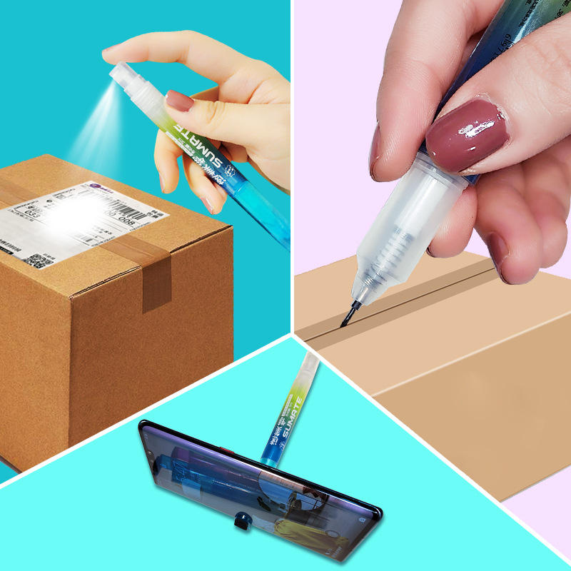Thermal paper correction fluid spray express single applicator personal information cover artifact correction fluid box opener wholesale