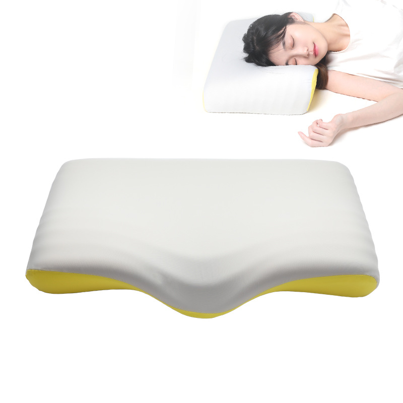 Cross-border Memory Foam Pillow Butterfly Pillow Breathable Slow Rebound Cervical Spine Sleep Aid Pillow Cool Neck Protection Memory Pillow