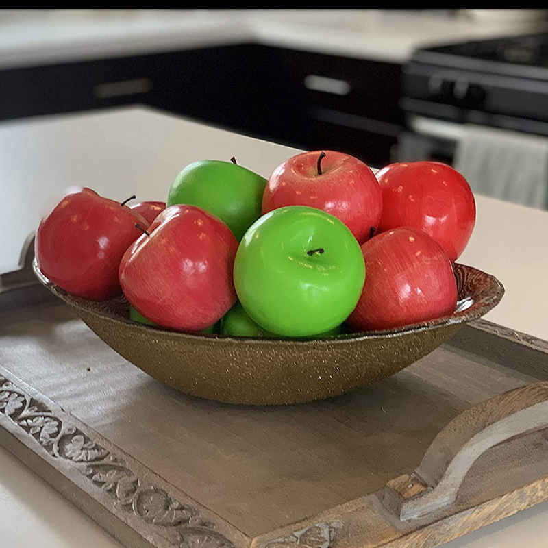 Simulation fruit persimmon apple orange fake banana lemon pomegranate orange decoration photo props early education toys