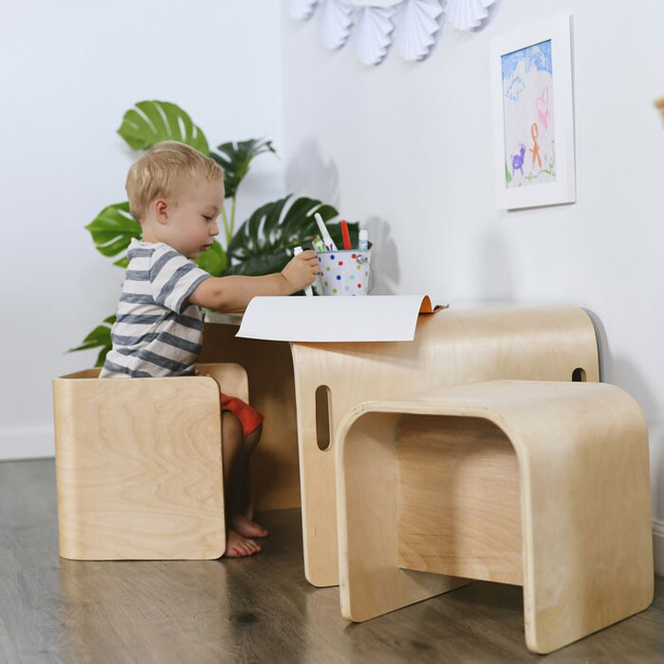 Children's Baby Table and Chair Set Study Table Children's Desk Simple Home Desk Writing Table and Chair Set