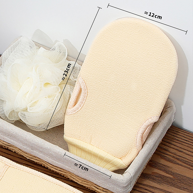 Strong Korean Household Male and Female Back Mud Rubbing Ash No Pain Bath Gloves Rubbing Bath Towel Adult Bath Artifact