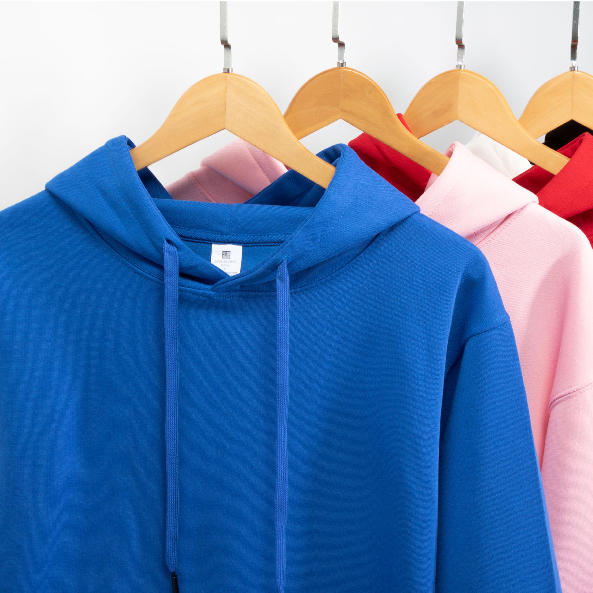 Autumn New 320g fashion brand loose sports casual men's and women's same drop-shoulder hooded mixed cotton double-sided long-sleeved sweater