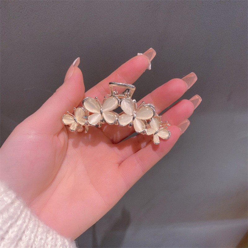2023 Neue High Sense Grab Clip Damen Sommer Katzenauge Schmetterling Hinterkopf Hai Clip Haarspange Kopfbedeckung_voghion.com