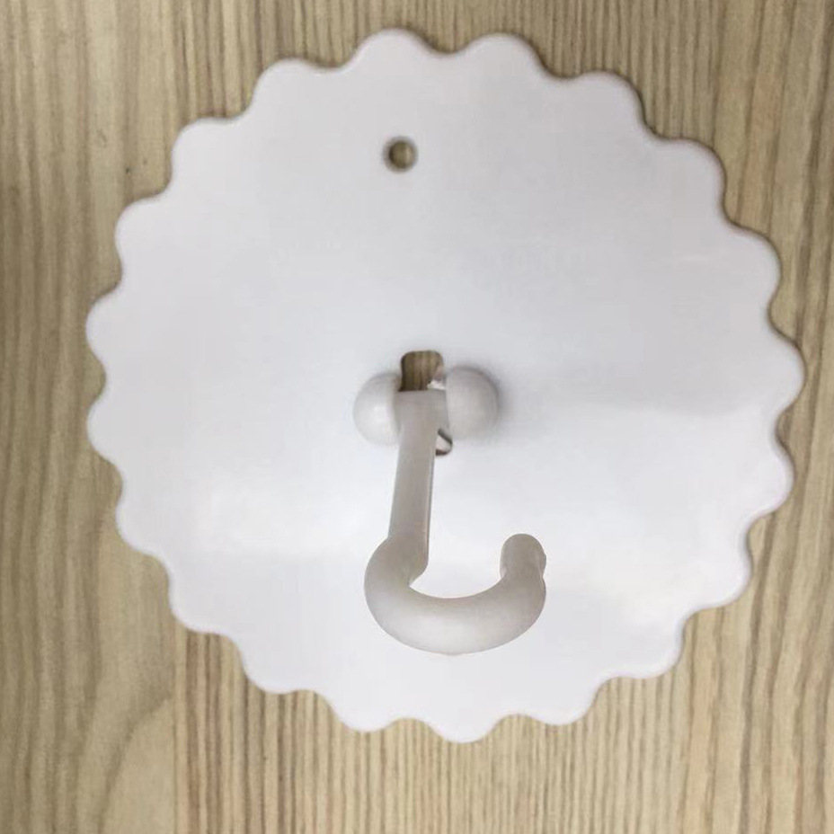 Dome mosquito net hook ceiling double-sided adhesive hook hook hook strong suction cup mosquito net ceiling hook plastic accessories