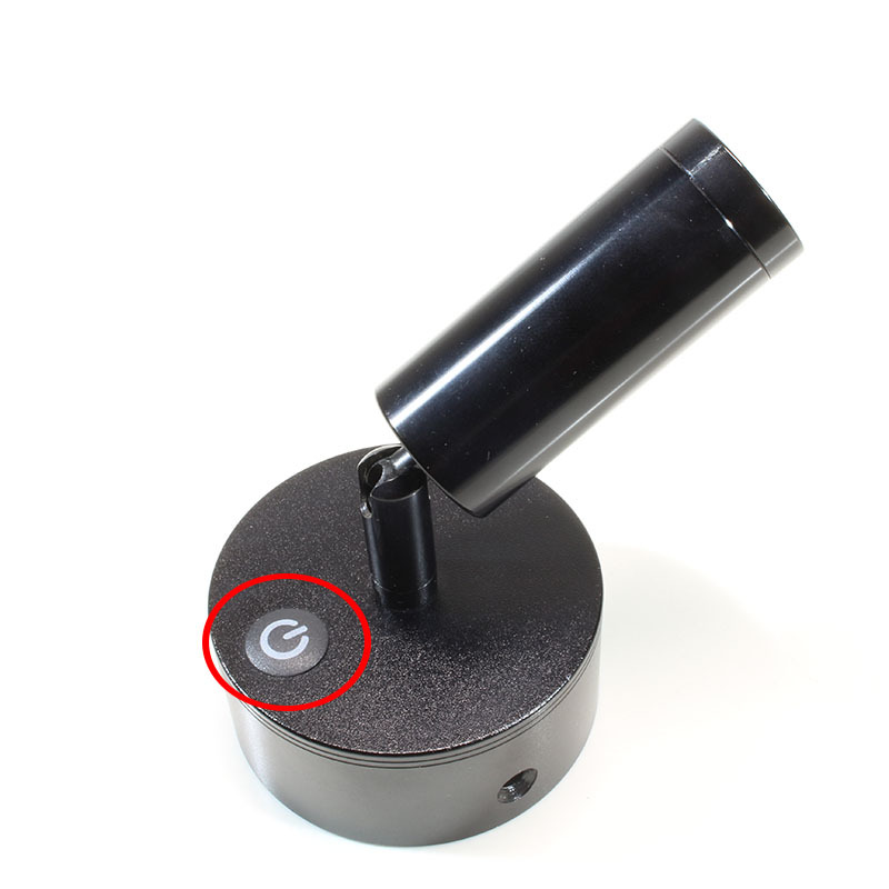 LED desk lamp touch sensor switch mini touch sensor switch embedded concealed touch dimmer switch