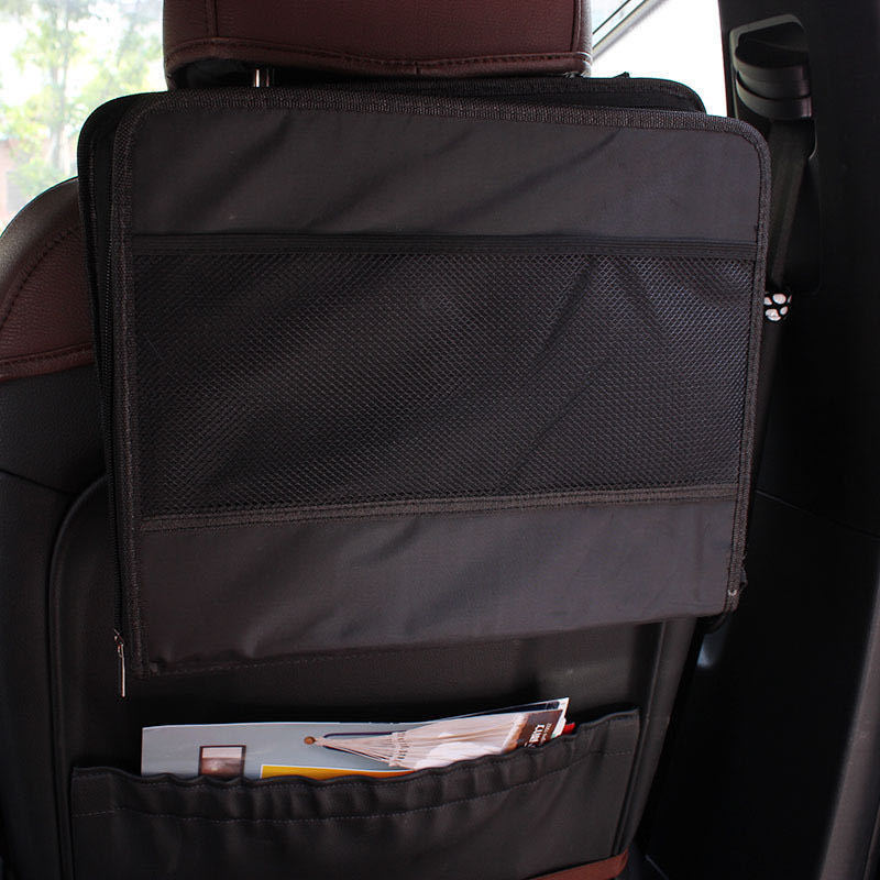Factory Direct car Oxford cloth folding notebook bag car computer desk bracket chair back sundries bag