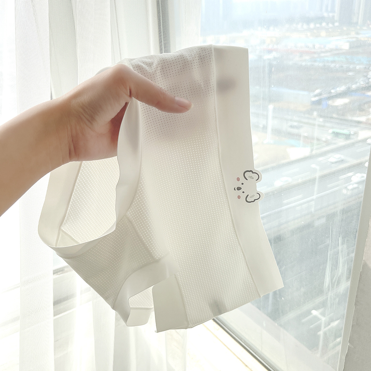 C426 spring and summer main push 3D koala bear breathable hole seamless girl waist underwear